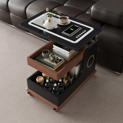 Ultimate Modern Side Table for Home with Touch Screen & Speaker