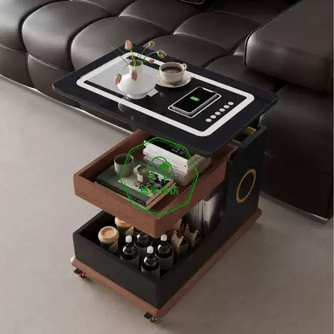 Ultimate Modern Side Table for Home with Touch Screen & Speaker